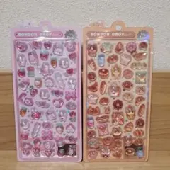 【正規品】ボンボンドロップシール　ほかほかボンボン&ももいろボンボン