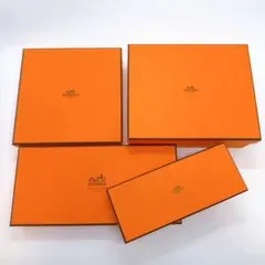 ◇エルメス◇スカーフ 梱包用/カレ 保管用/4個セット/まとめ売り/箱のみ