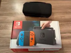 Nintendo Switch本体（箱・付属品完備） バッテリー強化版 ケース付