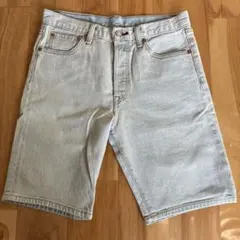 Levi's 501 デニムショートパンツ W30 ライトブルーのサムネイル