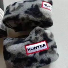 未使用【HUNTER 】キッズ フリース ウェリーソックス カモフラージュ XS