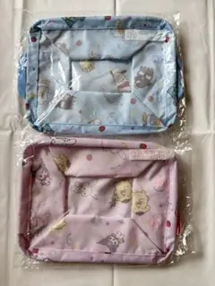 新品未使用未開封サンリオキャラクターズ当りくじ収納ケースピンク ブルー2個セット