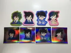 ちぢませ隊ステッカーコレクション2 工藤新一 毛利蘭 世良真純