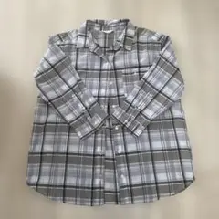 美品　studio CLIP チェック柄　八分丈