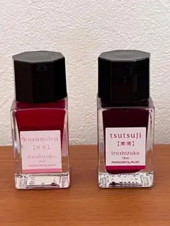 【廃盤】色彩雫インク 霧雨 秋桜 月夜 天色 紫陽花 山葡萄 冬柿 夕焼け 松露 廃盤】色彩雫インク 霧雨 秋桜 月夜 天色 紫陽花 山葡萄 冬柿 夕焼け