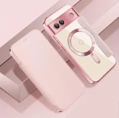 【新品未使用】 ラスト3個 GooglePixel9a 手帳ケース ピンク
