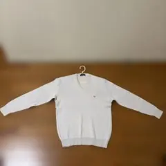 Golden Bear ベージュ 系Vネックセーター M