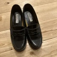 ◆HARUTA◆ ブラック ローファー　24.5EEE