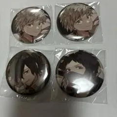 文豪ストレイドッグス　缶バッジ　4個セット　ゲーマーズ 　冬の本まつり