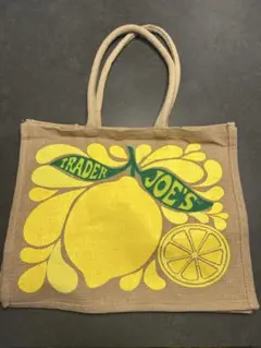 TRADER JOE'S レモンデザインエコバッグ⑤