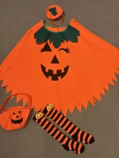 ハロウィン かぼちゃ コスチュームセット