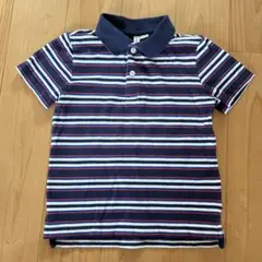 JANIE AND JACK ポロシャツ ボーダー トリコロール 90〜100