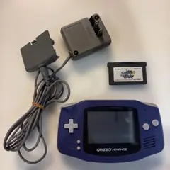 ゲームボーイアドバンス 本体 ACアダプター ロックマンエグゼ4 セット売り