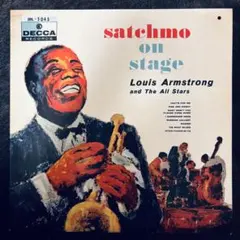 ジャズ深溝原盤！Satchmo on Stage Louis Armstrong