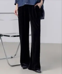 【タグ付き未使用】DAY CLOSET ベロアパンツ Lサイズ