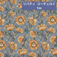 リバティ コーデュロイ　ホーキンスブライス　1m