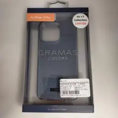 (d5)GRAMAS iphone13proメタリックネイビー
