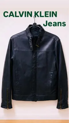 【美品】Calvin Klein Jeans レザージャケット M
