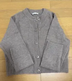 GU カーディガン ブラウン Sサイズ