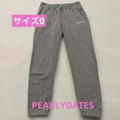 PEARLY GATES ゴルフパンツ グレー ロゴ入り 5 - メルカリ