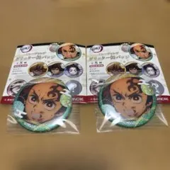 鬼滅の刃 トレーディング　グリッター缶バッジ 竈門炭治郎