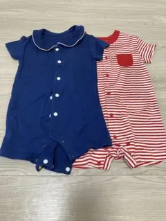 UNIQLO ベビー ロンパース 60cm 2点セット