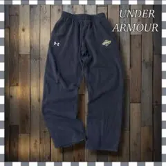 アンダーアーマー 刺繍カレッジロゴ ジャージ スウェット パンツ L
