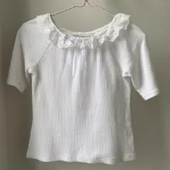 【美品】MELROSE レースリボンシャツのサムネイル