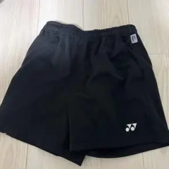 レディース　M ヨネックス　ハーフパンツ　ブラック　バドミントンテニス