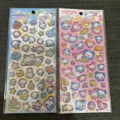 あわわちゃんキャンディグリッターステッカー ハッピーマーチ カミオジャパンシール