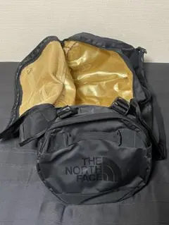 NORTH FACE ダッフルバッグ M ボストンバッグ　インナーゴールド