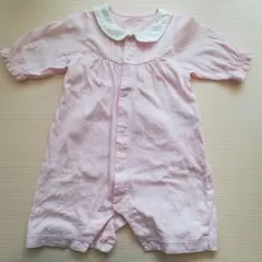 美品　ミキハウス　ロンパース　50
