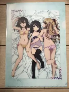 ストライク・ザ・ブラッド　特典　A4 クリアファイル　姫柊雪菜