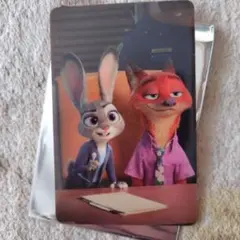 ズートピア2 オーマイカフェ　予約特典　カード