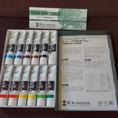 TURNER ACRYL GOUACHE 12色セット