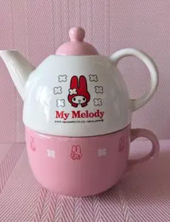 2015年 サンリオ マイメロディ ティーポット形 小物入れ 不思議の森シリーズ 2015年 サンリオ マイメロディ ティーポット形 小物入れ 不思議の森