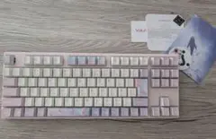 varmiloキーボード さくら軸