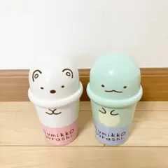 すみっコぐらし　フルキャラアイス　マグ　2個セット　しろくま　とかげ