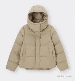 ヒートパデッドブルゾン ダウンジャケット