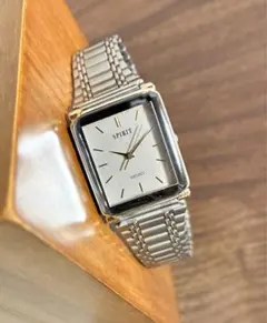 90s Vintage Seiko Spirit tank コンビ 稼働品 - メルカリ