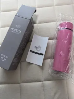 新品未使用‼️POKETLE STAINLESS BOTTLE 120ml ピンクのサムネイル