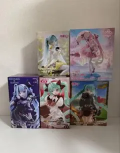 初音ミクフィギュア まとめ売り 5個セット