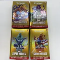 MTGマーベルコレクターズエディション統率者デッキ4種セットSurge Foil