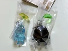 氷　岩　ピクミン　めじるしアクセサリー２　２点　セット　ガチャ　バンダイ