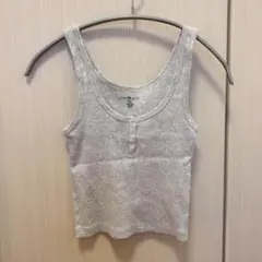 BRANDY MELVILLE グレー タンクトップ
