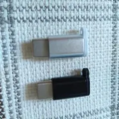 【2個セット】Type-C変換アダプター ☆micro USB to USB-C