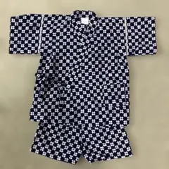 甚平 紺 サイズ5-6