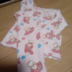 405）サンリオ　マイメロディ　フリースパジャマ150