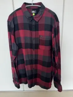 Quiksilver チェック柄 長袖シャツ レギュラーフィットのサムネイル