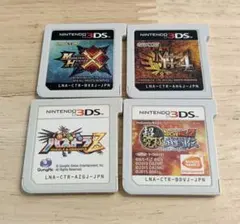 ニンテンドー3DSソフト 4点まとめ売り